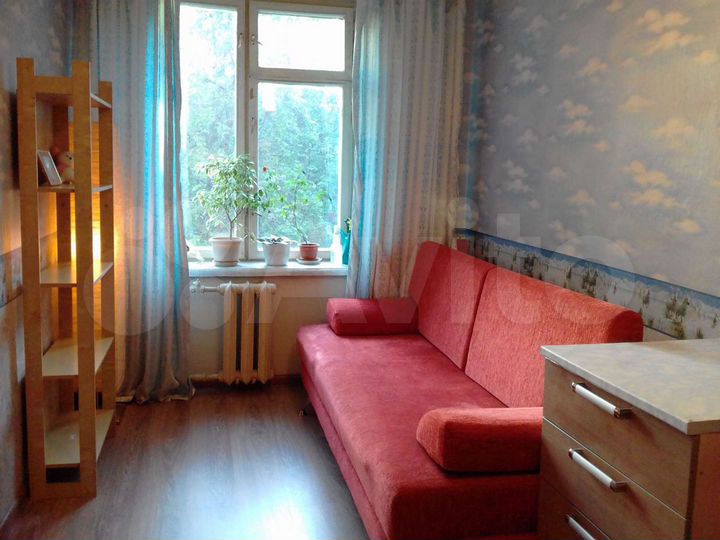 Комната 10 м² в 2-к., 3/5 эт.