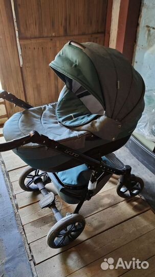 Коляска riko bruno 2 в 1 natural