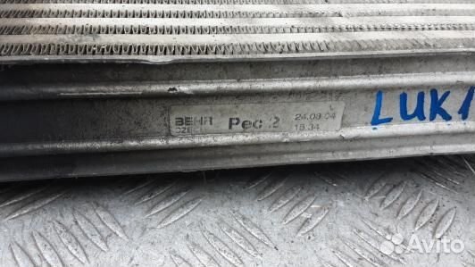 Радиатор интеркуллера volkswagen touareg 7L (LUK19