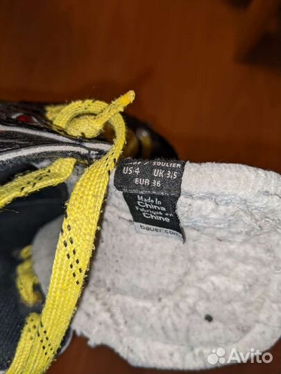 Хоккейные коньки бауэр bauer