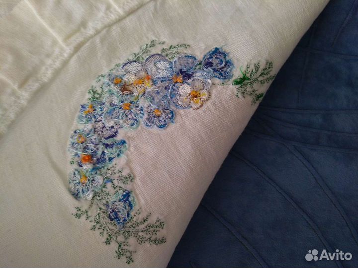 Фартук кухонный, лен. Шит на заказ