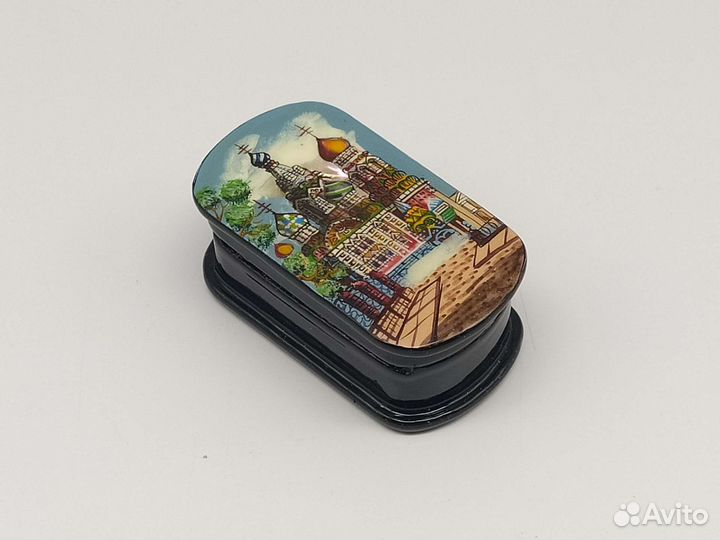 Шкатулка (мини) Федоскино 