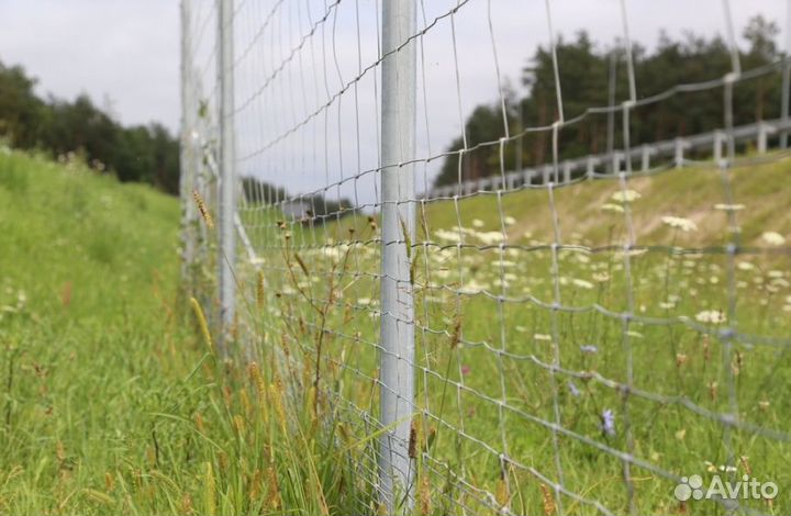 Сетка для ограждений, шарнирная 50метров