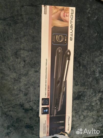 Выпрямитель для волос Rowenta Liss&Curl