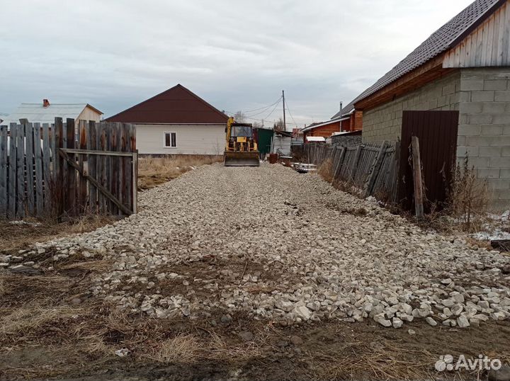 Экскаватор Погрузчик Вывоз мусора Планировка