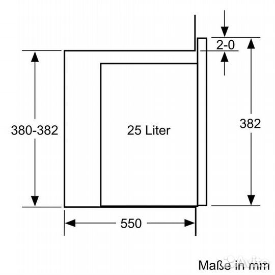 Встраиваемая микроволновая печь Bosch BEL554MB0