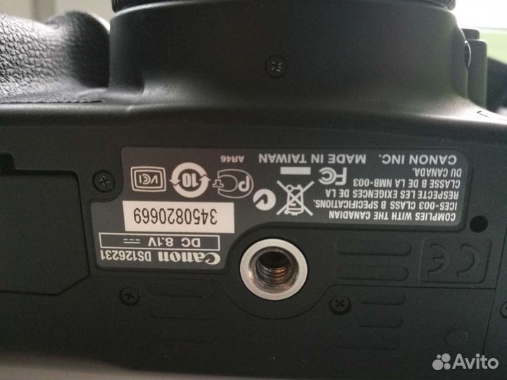 Зеркальный фотоаппарат canon eos 500d