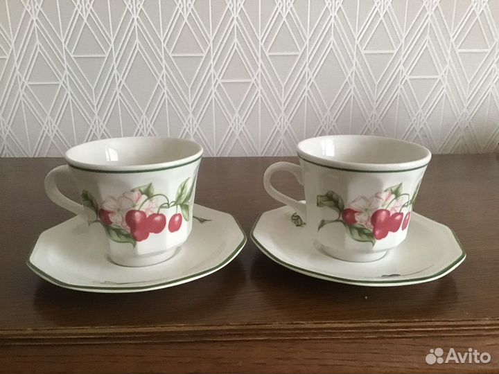 Чайная пара фарфор Churchill