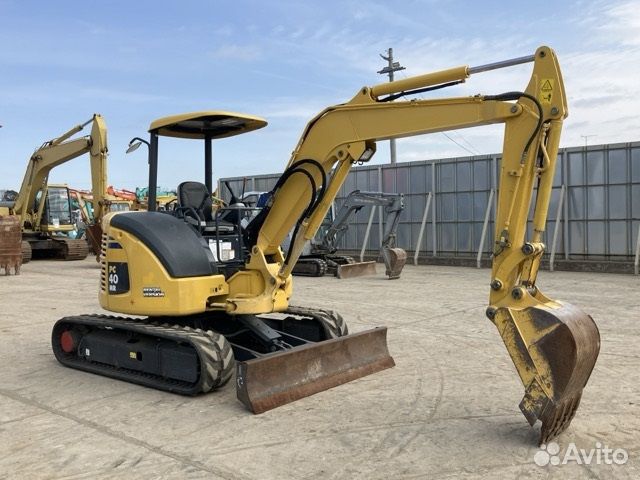Мини-экскаватор Komatsu PC40MR-3, 2015