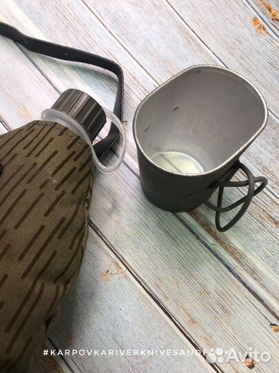 Фляга NVA Strichmüster, ГДР