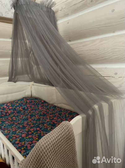 Кроватка IKEA и Балдахин с держателем