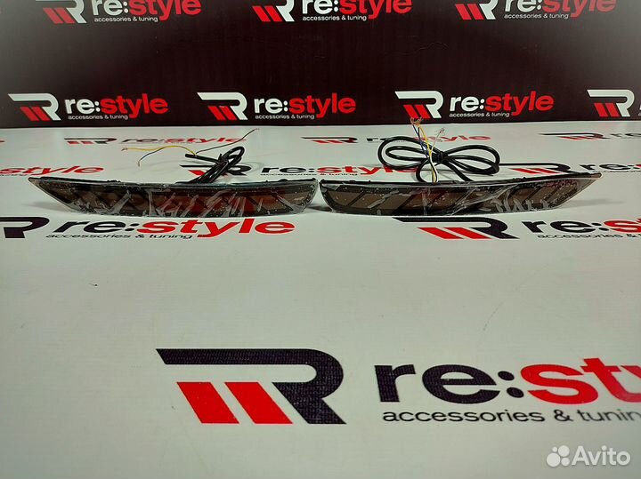 Катафоты Subaru Forester 08-18г Бег поворотник