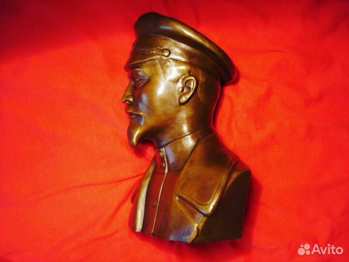 Бюст Крупный СССР Феликс Дзержинский 1984