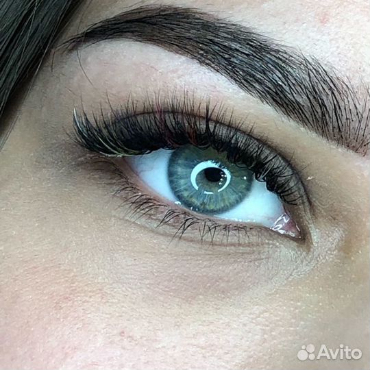 Наращивание ресниц любой объём и изгиб