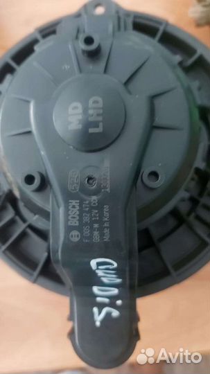 Kia ceed 2 jd моторчик печки