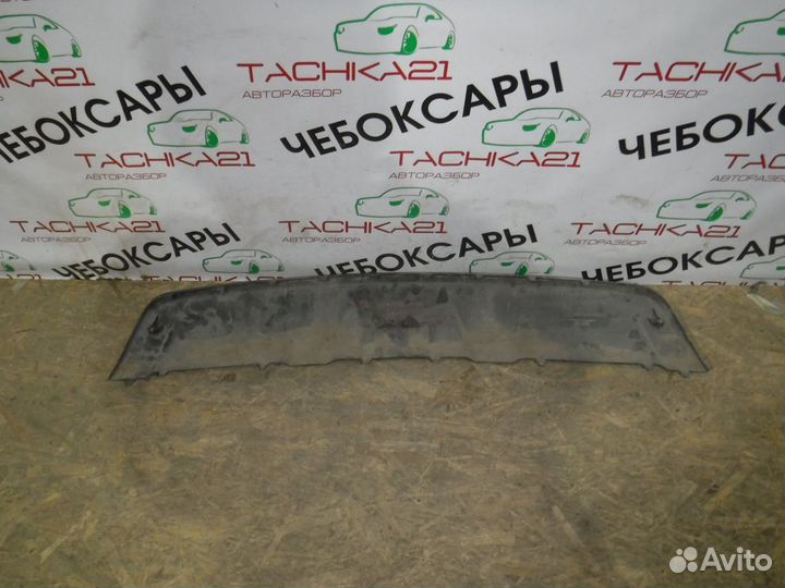 Юбка заднего бампера hyundai Grand Santa Fe 12-16