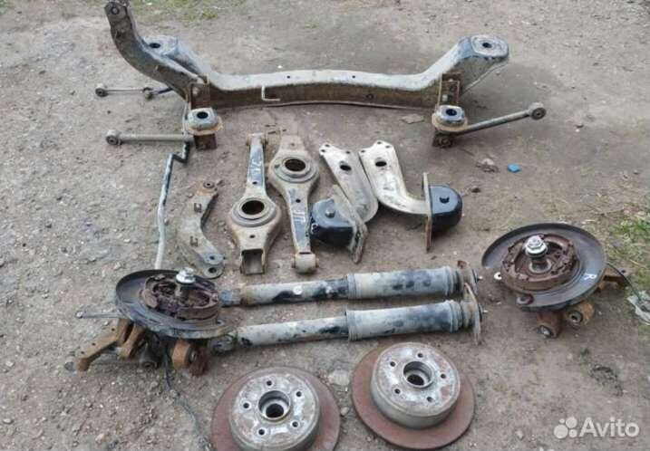 Задняя подвеска SsangYong actyon 2012 г