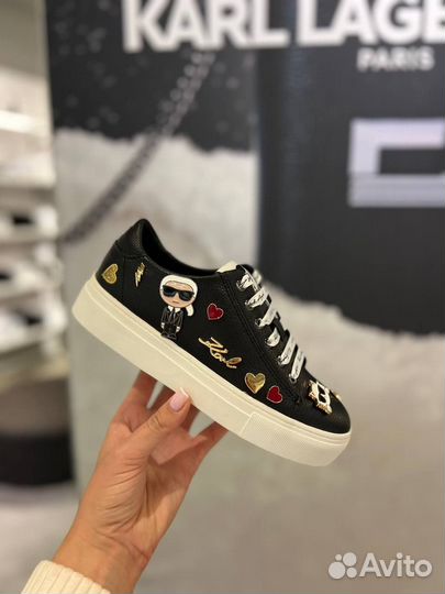 Новые кеды кроссовки karl lagerfeld оригинал