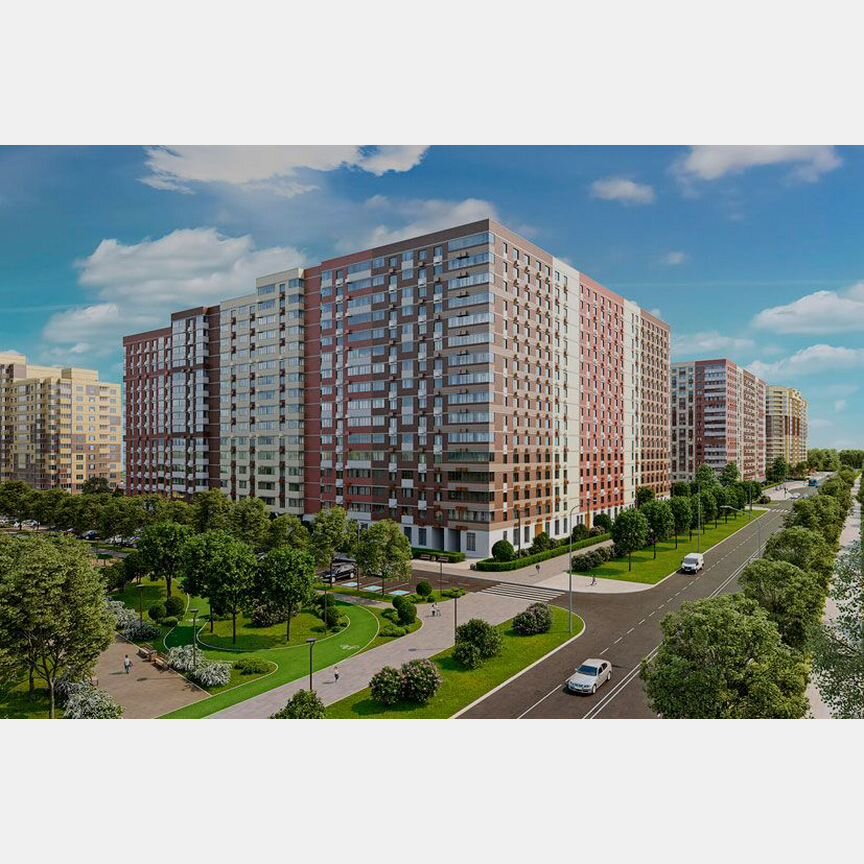 1-к. квартира, 34,2 м², 3/16 эт.