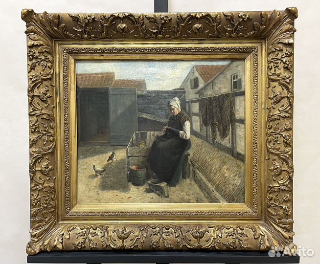 Антикварная картина 