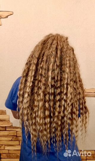 Качественное вплетение афрокудри/афрокосы