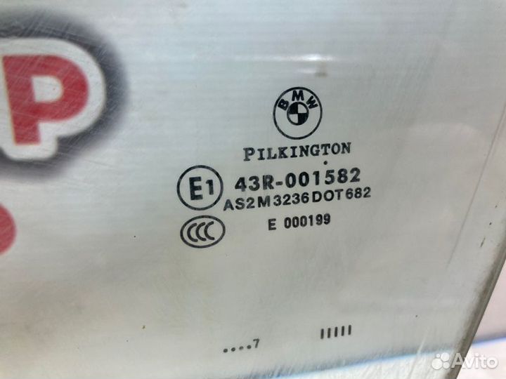 Стекло двери переднее левое Bmw 1 хэтчбек 2008