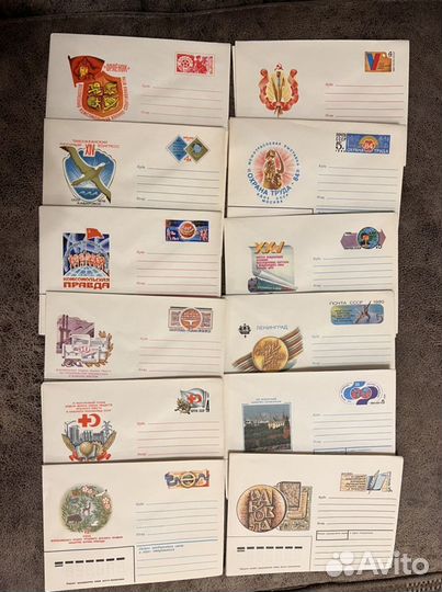 Коллекция старых конвертов. Лот - 4