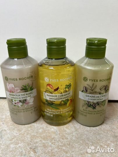 Гели для душа Ив роше