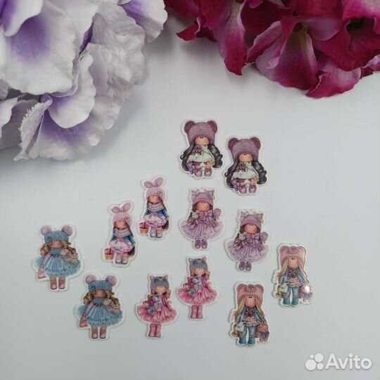 Кабошоны-вырубка для рукоделия