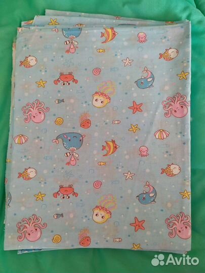 Пелёнки тонкие 95*120 ситец (новые)