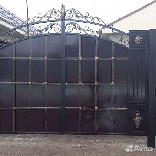 Кованые ворота и калитки