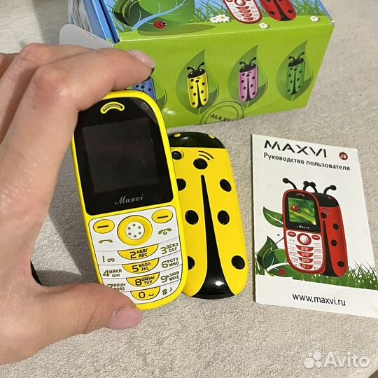 Телефон нерабочий новый Maxvi