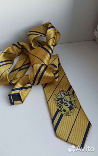 Галстук Гарри Поттер Пуффендуй