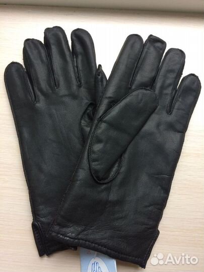 Перчатки мужские кожаные