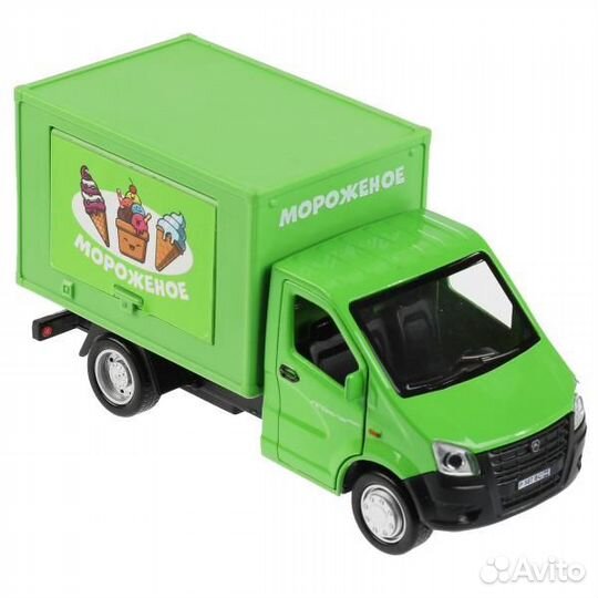 Машина Технопарк металл Газель Next мороженое 14 с