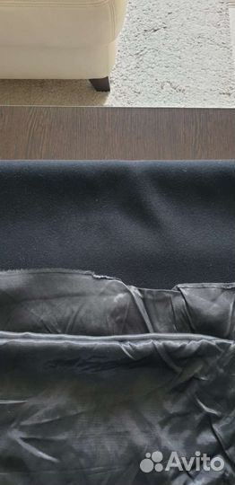 Ткань черная отрез высшего офицерского состава