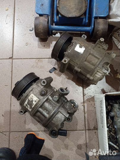 Компрессор кондиционера vag на запчасти