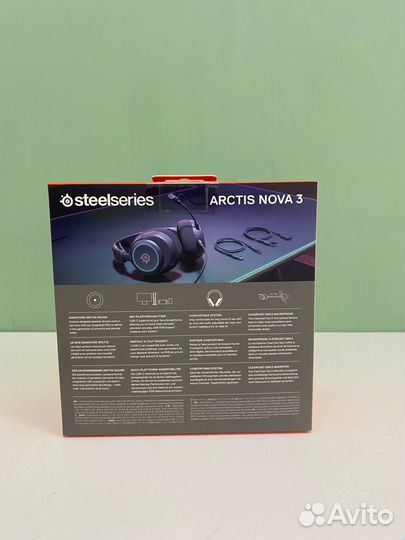 Steelseries Arctis Nova 3 новые/оригинал/в наличии