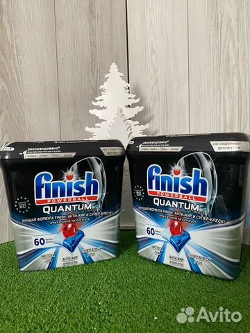 Капсулы для посудомоечной машины Finish 60