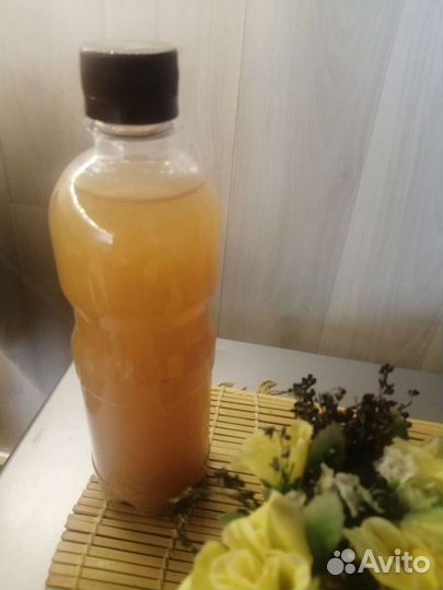 Яблочный уксус на березовом соке