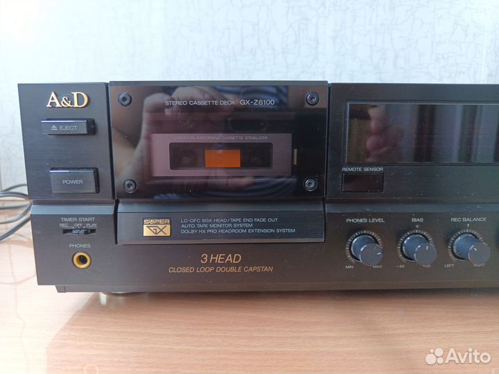 Кассетная дека akai A&D GX-Z6100