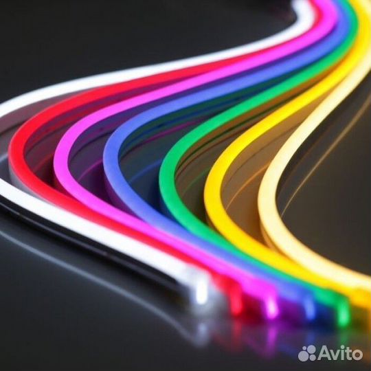 Гирлянда Led-неон двусторонний, 220v, 100 метров