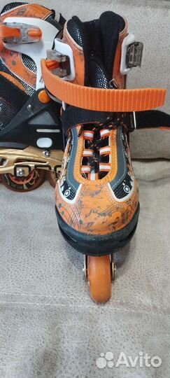 Роликовые коньки детские раздвижные