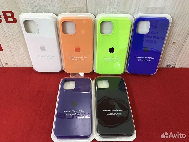 Чехол для iPhone 12 Pro / 12 Max (Silicone Case )