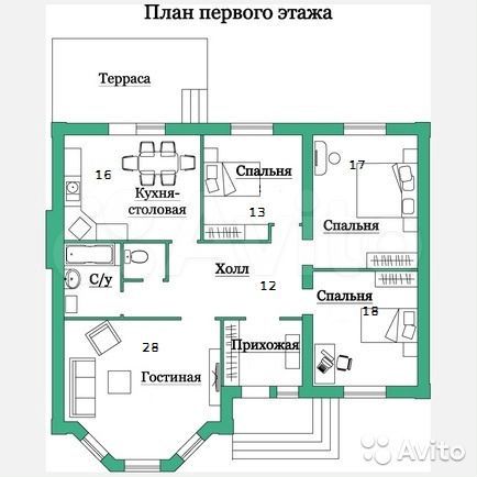 Дом 100 м² на участке 9 сот.