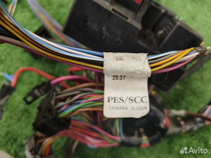 Электропроводка панели Лада Калина 1