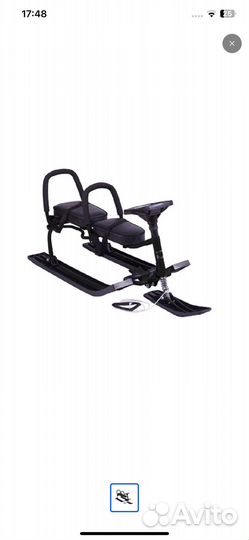 Снегокат на двоих