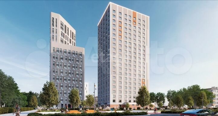 1-к. квартира, 31,5 м², 5/22 эт.