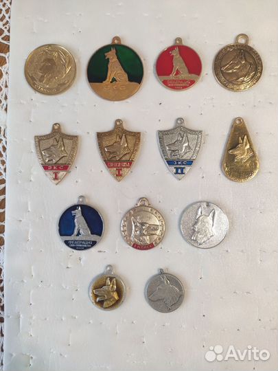 Медали собачьи