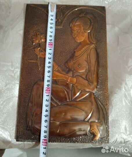 Чеканка медная СССР